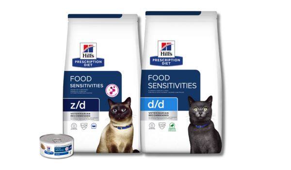 Skin care cat food